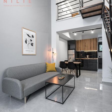 Appartamento Railway Lofts, Nilie Hospitality Mgmt Salonicco Esterno foto