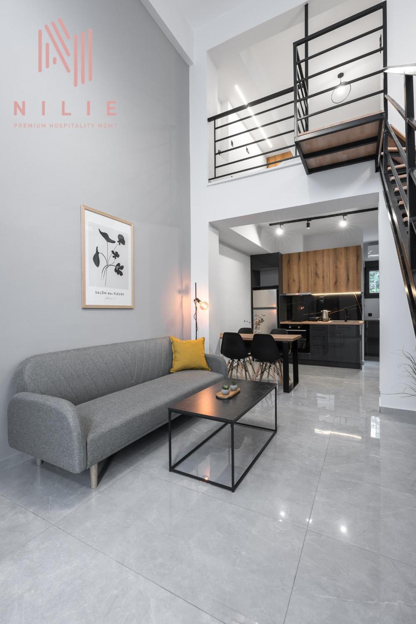 Appartamento Railway Lofts, Nilie Hospitality Mgmt Salonicco Esterno foto