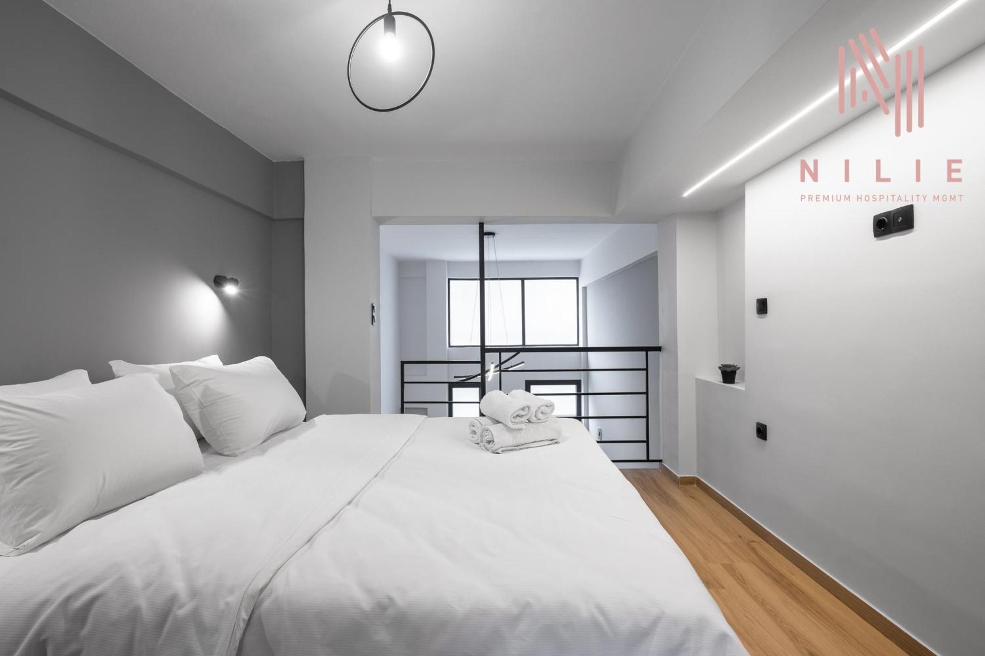 Appartamento Railway Lofts, Nilie Hospitality Mgmt Salonicco Esterno foto