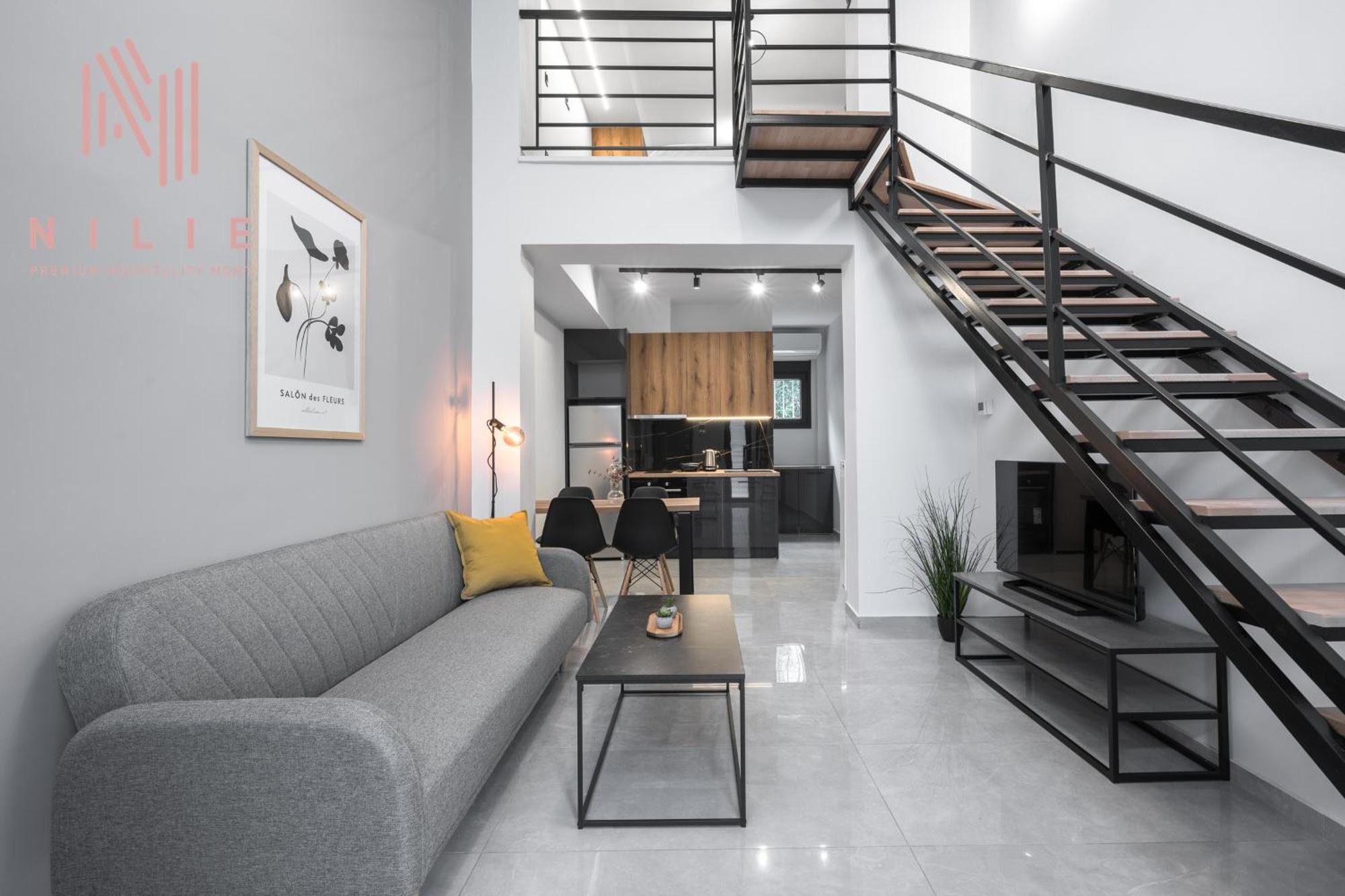 Appartamento Railway Lofts, Nilie Hospitality Mgmt Salonicco Esterno foto