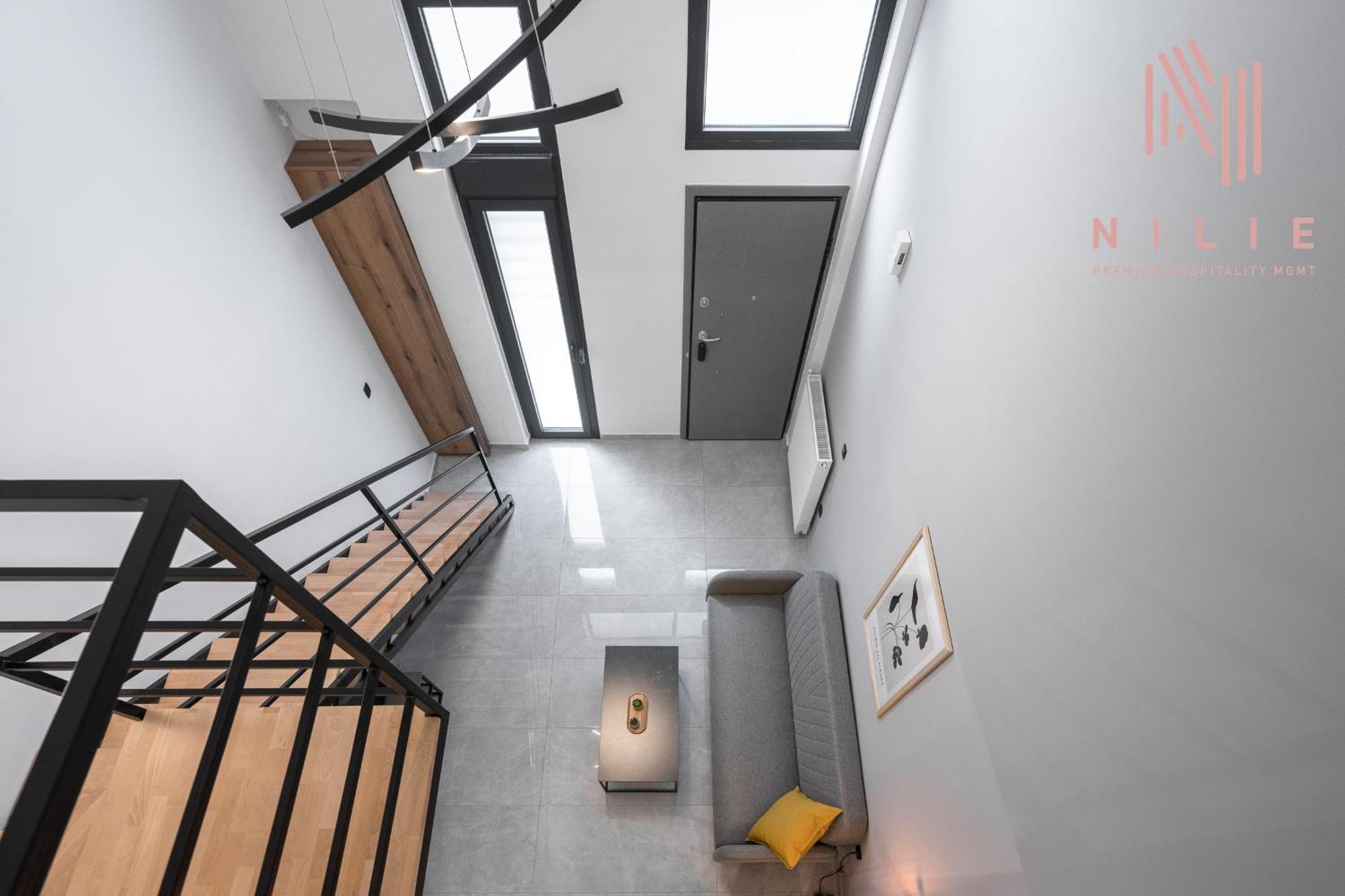 Appartamento Railway Lofts, Nilie Hospitality Mgmt Salonicco Esterno foto
