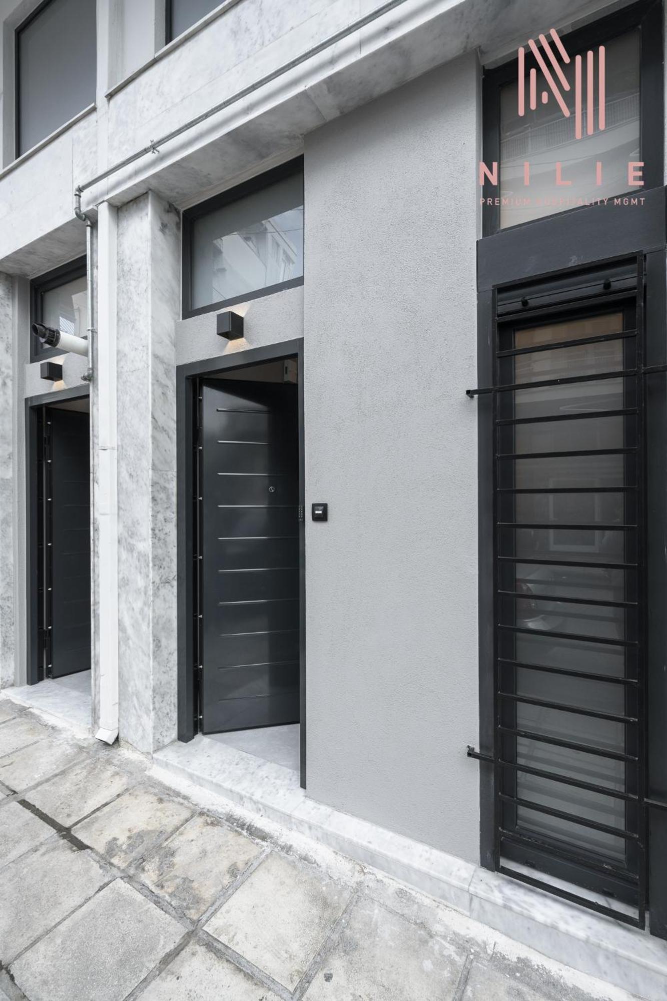 Appartamento Railway Lofts, Nilie Hospitality Mgmt Salonicco Esterno foto